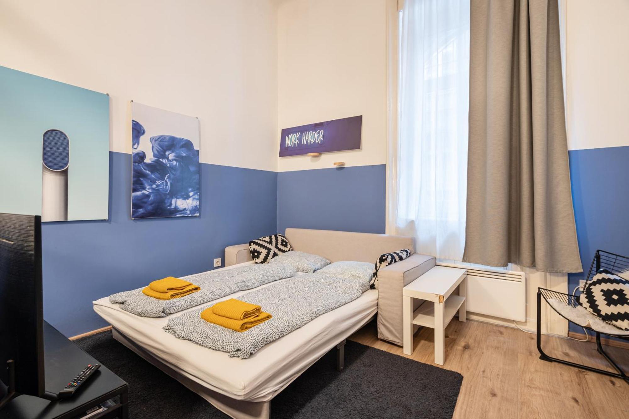 Cosy Studio In Central Party District W41 Blue Будапеща Екстериор снимка